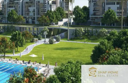 Apartment - 2 Bedrooms - 2 Bathrooms for sale in Mountain View October Park - 6th District - 6 October City - Giza