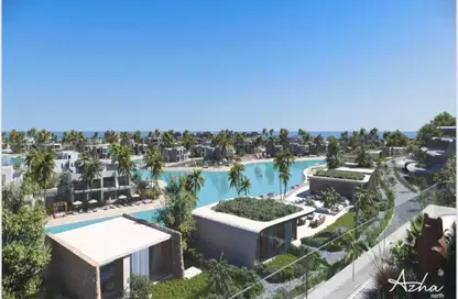 Twin House - 4 Bedrooms - 3 Bathrooms for sale in Azha North - Ras Al Hekma - North Coast