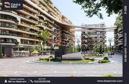 Apartment - 2 Bedrooms - 2 Bathrooms for sale in The One - Smouha - Hay Sharq - Alexandria
