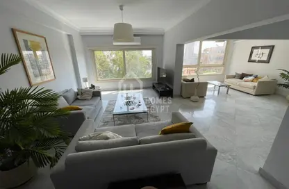 Apartment - 3 Bedrooms - 3 Bathrooms for rent in Mohamed Mazhar St. - Zamalek - Cairo