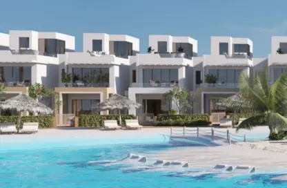 Chalet - 3 Bedrooms - 4 Bathrooms for sale in Seashore - Ras Al Hekma - North Coast