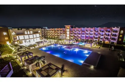Whole Building - Studio - 7 Bathrooms for sale in Aquarius - Al Ain Al Sokhna - Suez