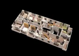 Apartment - 3 bedrooms - 2 bathrooms for للبيع in Isola - Hadayek October - 6 October City - Giza