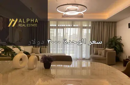 شقة - 2 غرف نوم - 4 حمامات للايجار في كايرو فيستيفال سيتى - المستثمرين الشمالية - مدينة القاهرة الجديدة - القاهرة