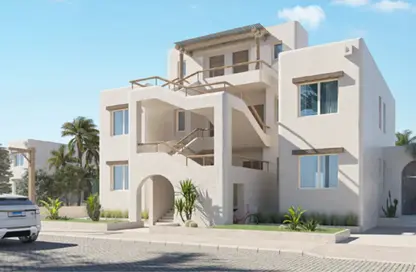 Chalet - 2 Bedrooms - 3 Bathrooms for sale in Hacienda Waters - Qesm Ad Dabaah - North Coast
