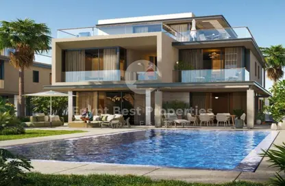 Townhouse - 3 Bedrooms - 4 Bathrooms for sale in Palm Hills New Cairo - 5th Settlement Compounds - The 5th Settlement - New Cairo City - Cairo