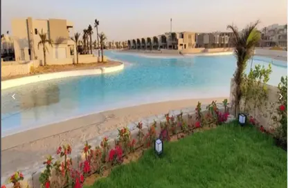 (بنتهاوس  (روف - 3 غرف نوم - 4 حمامات للبيع في رملة ليك سايد - قسم الضبعة - الساحل الشمالي