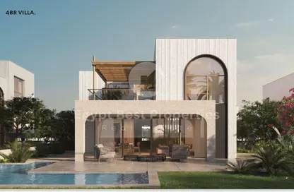 Chalet - 2 Bedrooms - 3 Bathrooms for sale in The Med - Ras Al Hekma - North Coast