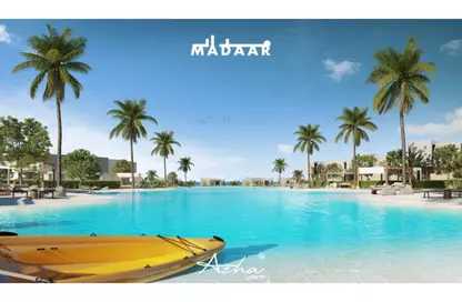 شاليه - 2 غرف نوم - 3 حمامات للبيع في ازها الساحل الشمالي - راس الحكمة - الساحل الشمالي