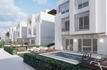 Townhouse - 4 Bedrooms - 4 Bathrooms for sale in Montania - New Zayed City - Sheikh Zayed City - Giza
