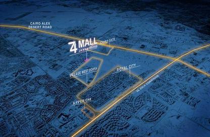 Shop - Studio - 2 Bathrooms for sale in Z4 Mall Janna Zayed - Sheikh Zayed Compounds - Sheikh Zayed City - Giza