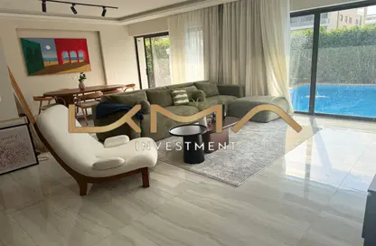 Apartment - 3 Bedrooms - 3 Bathrooms for rent in Lake View - 5th Settlement Compounds - The 5th Settlement - New Cairo City - Cairo