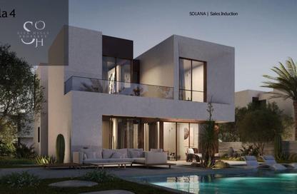 Villa - 4 Bedrooms - 4 Bathrooms for sale in Solana - New Zayed City - Sheikh Zayed City - Giza