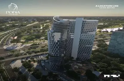 محل تجاري - استوديو - 1 حمام للبيع في بوديا تاور - كمبوندات العاصمة الإدارية الجديدة - العاصمة الإدارية الجديدة - القاهرة