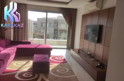 Apartment - 2 Bedrooms - 2 Bathrooms for rent in Palm Hills Village Gate - South Investors Area - New Cairo City - Cairo