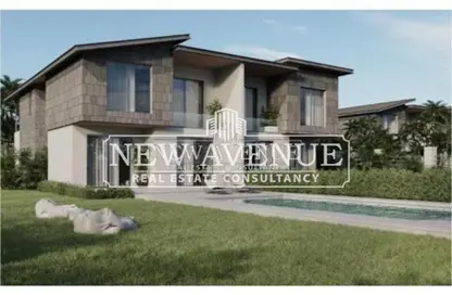 فيلا - 4 غرف نوم - 5 حمامات للبيع في كريك تاون - التجمع الاول - مدينة القاهرة الجديدة - القاهرة