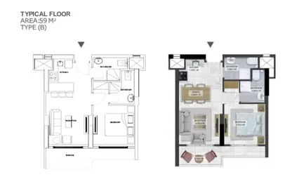 Chalet - 1 Bedroom - 2 Bathrooms for sale in Golf Porto Marina - Al Alamein - North Coast