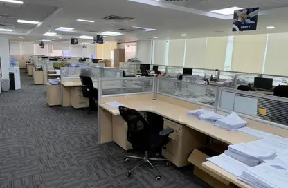 Office Space - Studio - 4 Bathrooms for rent in Bank Center Street - South Teseen St. - The 5th Settlement - New Cairo City - Cairo