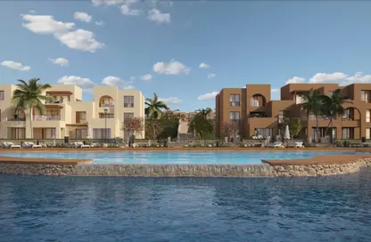 Chalet - 2 Bedrooms - 2 Bathrooms for sale in Makadi Orascom Resort - Makadi - Hurghada - Red Sea