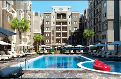 Apartment - 2 Bedrooms - 1 Bathroom for sale in New Heliopolis Compounds - New Heliopolis - Cairo