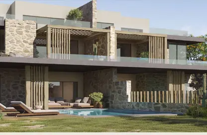 Chalet - 2 Bedrooms - 2 Bathrooms for sale in Marsa Baghush - Qesm Marsa Matrouh - North Coast