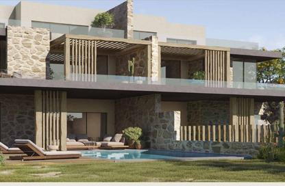 Chalet - 2 Bedrooms - 2 Bathrooms for sale in Marsa Baghush - Qesm Marsa Matrouh - North Coast