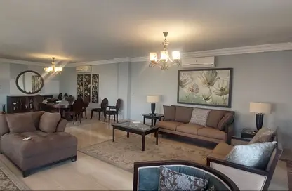 Apartment - 5 Bedrooms - 3 Bathrooms for rent in West Golf - El Katameya Compounds - El Katameya - New Cairo City - Cairo