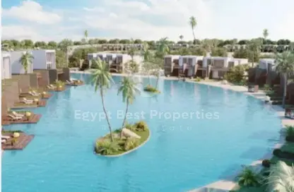 Chalet - 4 Bedrooms - 3 Bathrooms for sale in Hacienda West - Ras Al Hekma - North Coast