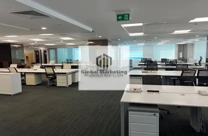 مساحات مكتبية - استوديو - 2 حمامات للايجار في شارع مجمع البنوك - شارع التسعين الجنوبي - التجمع الخامس - مدينة القاهرة الجديدة - القاهرة