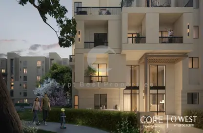 Penthouse - 3 Bedrooms - 3 Bathrooms for sale in O West - 6 October Compounds - 6 October City - Giza