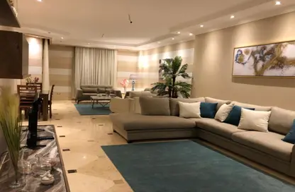 Apartment - 3 Bedrooms - 3 Bathrooms for rent in American University Housing District - 5th Settlement Compounds - The 5th Settlement - New Cairo City - Cairo