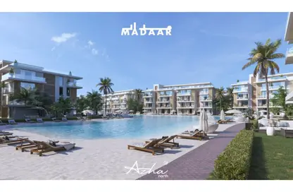 شاليه - 3 غرف نوم - 3 حمامات للبيع في ازها الساحل الشمالي - راس الحكمة - الساحل الشمالي