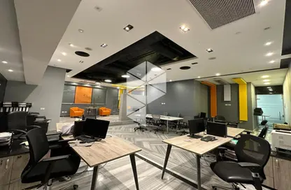 Office Space - Studio - 2 Bathrooms for rent in Al Sadat Axis - The 1st Settlement - New Cairo City - Cairo