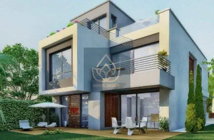 Villa - 3 Bedrooms - 4 Bathrooms for sale in Palm Hills WoodVille - Al Wahat Road - 6 October City - Giza