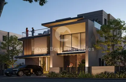 Townhouse - 4 Bedrooms - 4 Bathrooms for sale in Palm Hills Golf Extension - Al Wahat Road - 6 October City - Giza