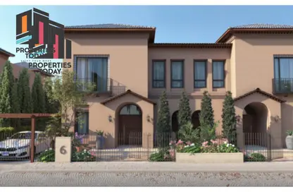 Townhouse - 4 Bedrooms - 3 Bathrooms for sale in Village West - Sheikh Zayed Compounds - Sheikh Zayed City - Giza