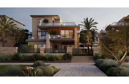 Townhouse - 3 Bedrooms - 3 Bathrooms for sale in The Estates - Sheikh Zayed Compounds - Sheikh Zayed City - Giza