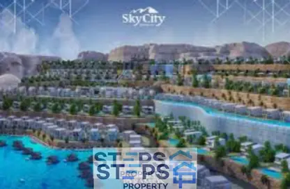 Apartment - 2 Bedrooms - 1 Bathroom for sale in Sky City - Al Ain Al Sokhna - Suez