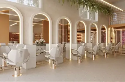 Shop - Studio - 3 Bathrooms for rent in North Teseen St. - The 5th Settlement - New Cairo City - Cairo