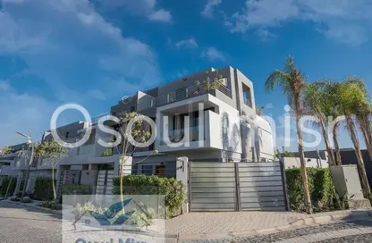 منزل مزدوج - 4 غرف نوم - 3 حمامات للايجار في باتيو الزهراء - كمبوندات الشيخ زايد - الشيخ زايد - الجيزة