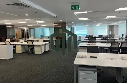 Office Space - Studio - 2 Bathrooms for rent in Bank Center Street - South Teseen St. - The 5th Settlement - New Cairo City - Cairo
