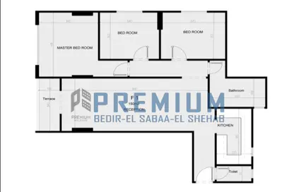 Apartment - 3 Bedrooms - 2 Bathrooms for sale in 2nd Sector - Zahraa El Maadi - Hay El Maadi - Cairo