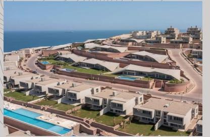 Twin House - 4 Bedrooms - 4 Bathrooms for sale in IL Monte Galala - Al Ain Al Sokhna - Suez