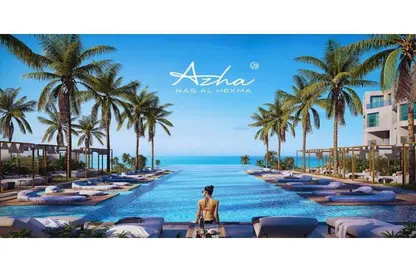 Chalet - 3 Bedrooms - 2 Bathrooms for sale in Azha North - Ras Al Hekma - North Coast