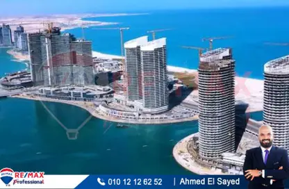 شاليه - 1 حمام للبيع في ذا جيت تاورز - مدينة العلمين الجديدة - العلمين - الساحل الشمالي