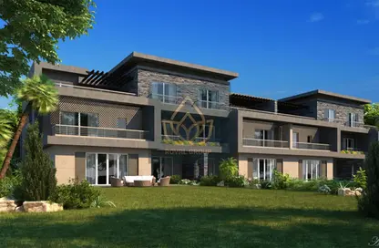 Twin House - 3 Bedrooms - 3 Bathrooms for rent in New Giza - Cairo Alexandria Desert Road - 6 October City - Giza