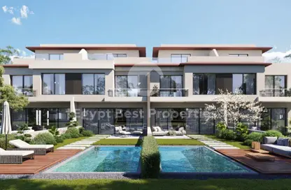 Townhouse - 3 Bedrooms - 3 Bathrooms for sale in Badya Palm Hills - 6 October Compounds - 6 October City - Giza