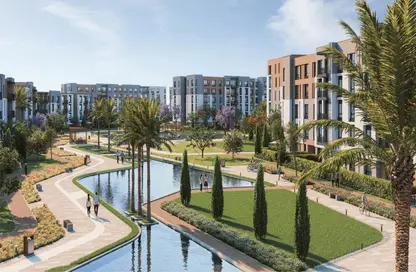 Apartment - 2 Bedrooms - 2 Bathrooms for sale in HAP Town - Mostakbal City Compounds - Mostakbal City - Future City - Cairo