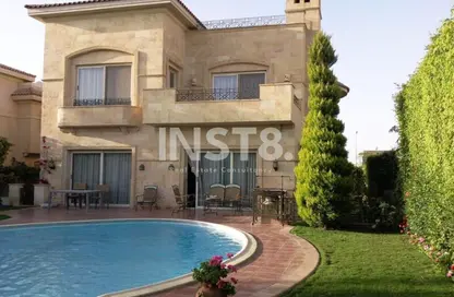 Villa - 7 Bedrooms - 7 Bathrooms for rent in Arabella - 5th Settlement Compounds - The 5th Settlement - New Cairo City - Cairo