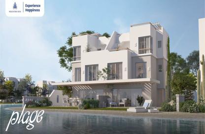 Chalet - 3 Bedrooms - 3 Bathrooms for sale in Plage - Sidi Abdel Rahman - North Coast